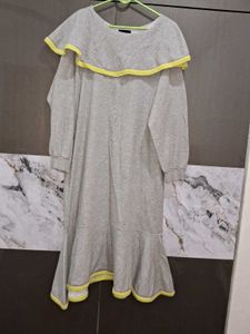 Grey Long Sleeve Top