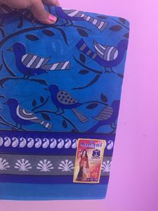 Cotton Saree New With Tag