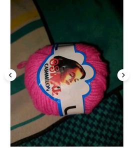 Light Pink Woolen Yarn