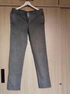 Men's Gray Chinos