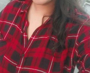 Red & Black Plaid Flannel Shirt