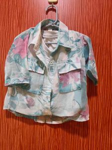Girl top and jeans
