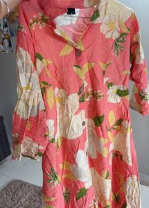 Peach Cord Set Size M/L