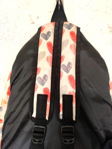Heart Printed Bagpack