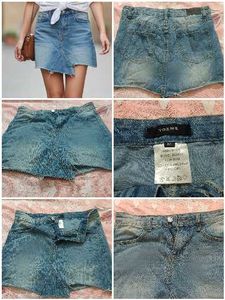 Denim Mini Skirt