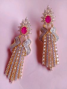 Diamond Earings Long