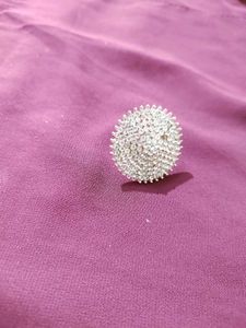 2 pair of gold plated pearl earrings with a stone