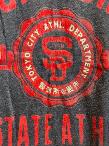 Superdry Grey Graphic Tee – Tokyo Athl. Dept. Edit
