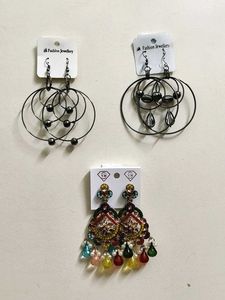 Set Of 3 Earrings
