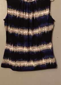 Stylish Striped Sleeveless Top