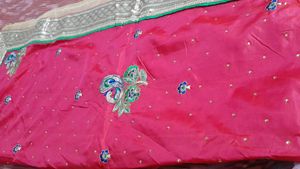 Embroidered Indian Fabric