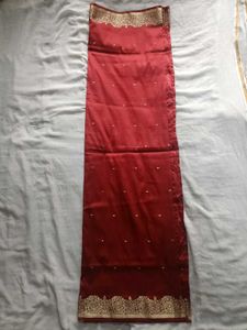 Elegant Maroon Saree