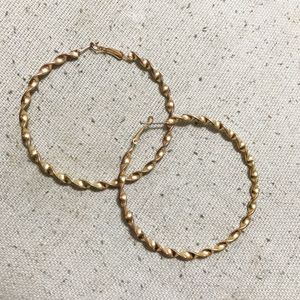 Twisted Hoop Earrings