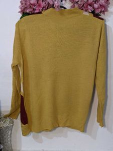 Check Design Sweater