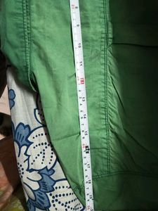 VeryLessUsed PlainOliveGreen FullSleeves Jeans shi
