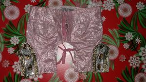 Pink Net Saree