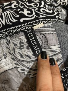 H&amp;M Bandana Print Short Sleeve Shirt