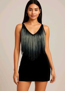 🛍️ Fringe Detail Tank Top ⭐⭐⭐⭐