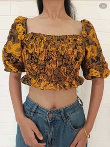 Floral Crop Top