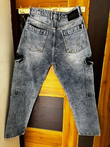 Cargo Denim Jeans
