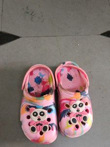 Pink Character Clogs