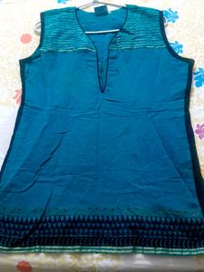 Dark Teal Green Tunic
