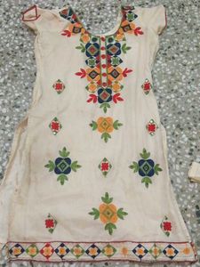 Party Wear Kurta With Pant For Donation