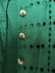 Broderie Cotton Top from Vero Moda