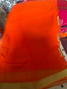 Beautiful Pure Georgette Saree