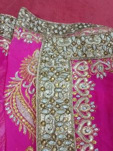 Elegant Pink Saree