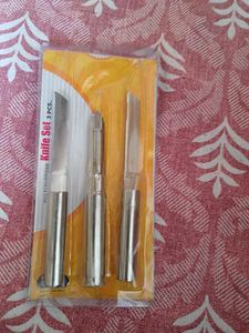 Multipurpose 3-Piece Knife Set
