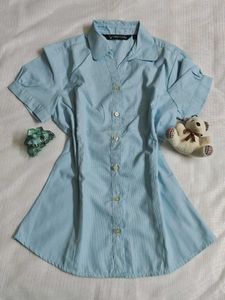🆕 Allen Solly Baby Blue Formal Shirt