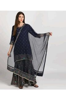 Elegant Printed Sharara Suit ✨