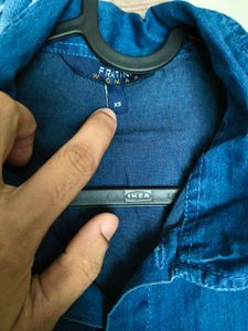 Blue Denim cotton Jumpsuit