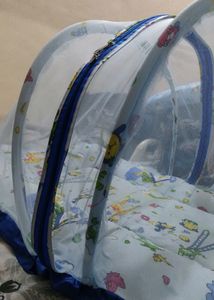 Baby Bedding Set With Pillow &amp; Mosquito Net