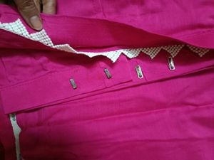 pink ready to wear saree