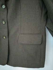 Brown Boxy Blazer