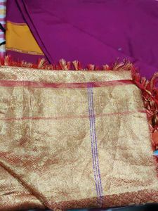 Combo Saree And 2 Dupatta