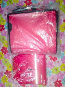 Zomato Delivery Bag &amp; 2 Combo Tshirt Kit😍🔥
