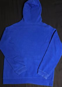 SPAO Blue Graphic Hoodie - &#39;No Plan&#39;