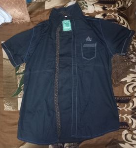 Navy Blue Shirt