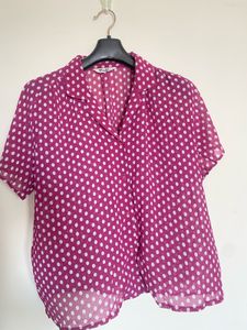 Polka casual shirt 🌸