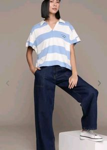 Striped Polo T-Shirt
