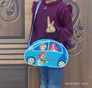 New Era Car shape sling bag for kids