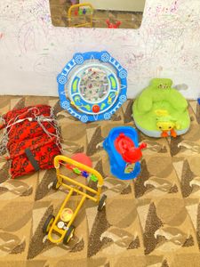 5-item-Gaduna,Walker,cradle,babySofa,PottyCumChair
