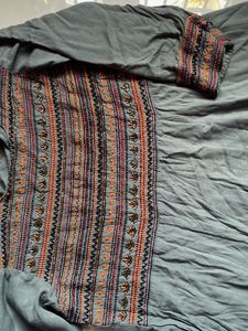 Boho Embroidered Dress