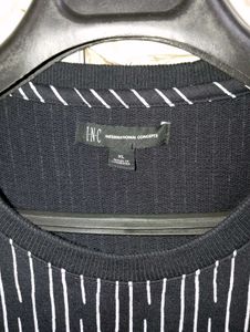 I.N.C International Concept Striped Semi Winter