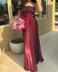 Back Strapped Long Classic Dress ❤️