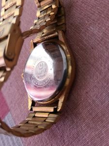 Lamex gold Watch for ladies(need cell replace)