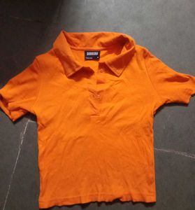 Bonkers Women Orange T Shirt